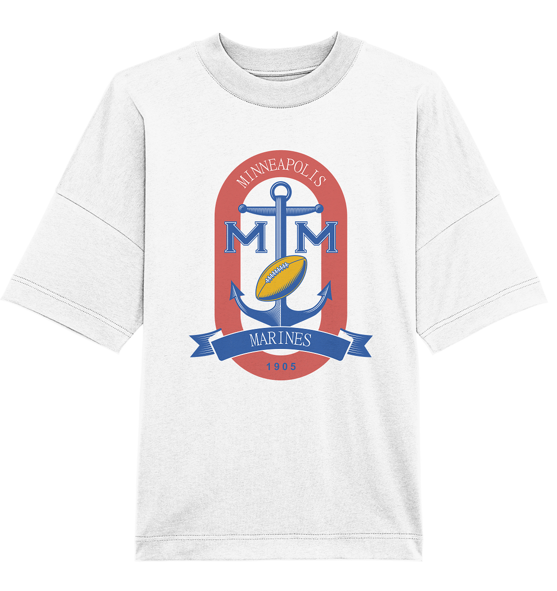 Minneapolis Marines 2 - Organic Oversize Shirt