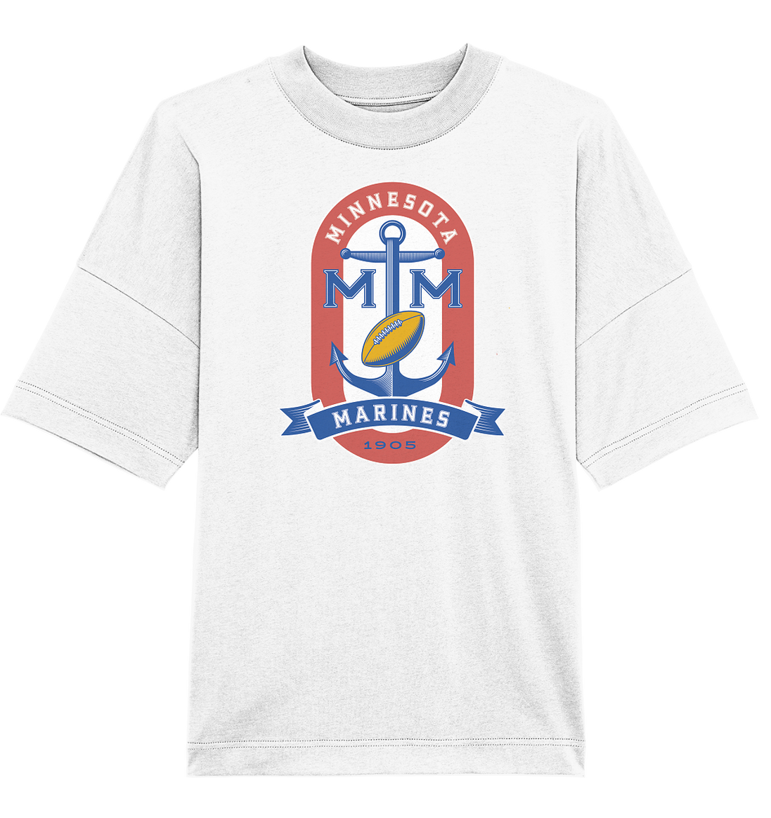 Minnesota Marines - Organic Oversized T-Shirt