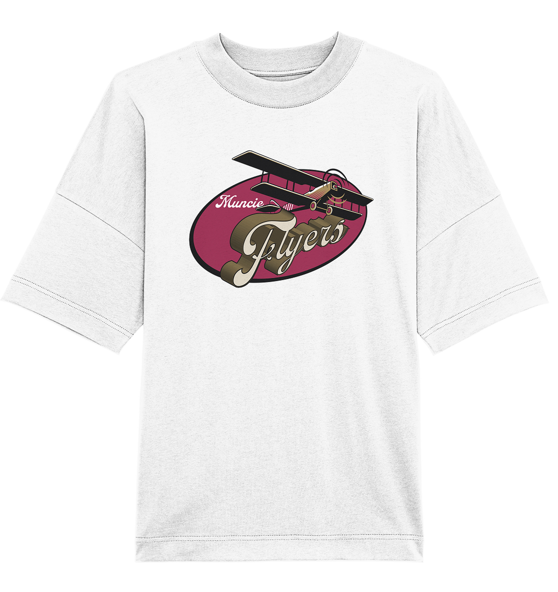 Muncie Flyers 2 - Organic Oversize Shirt