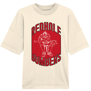 Red Hole Bombers Organic Oversize Shirt