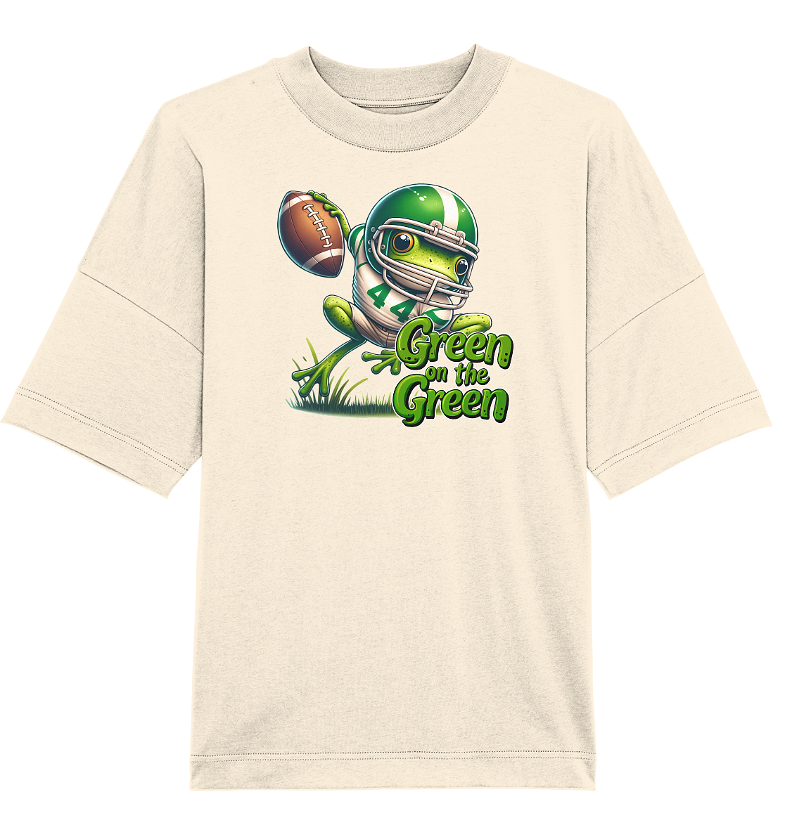 Green Frog - Organic Oversize Shirt