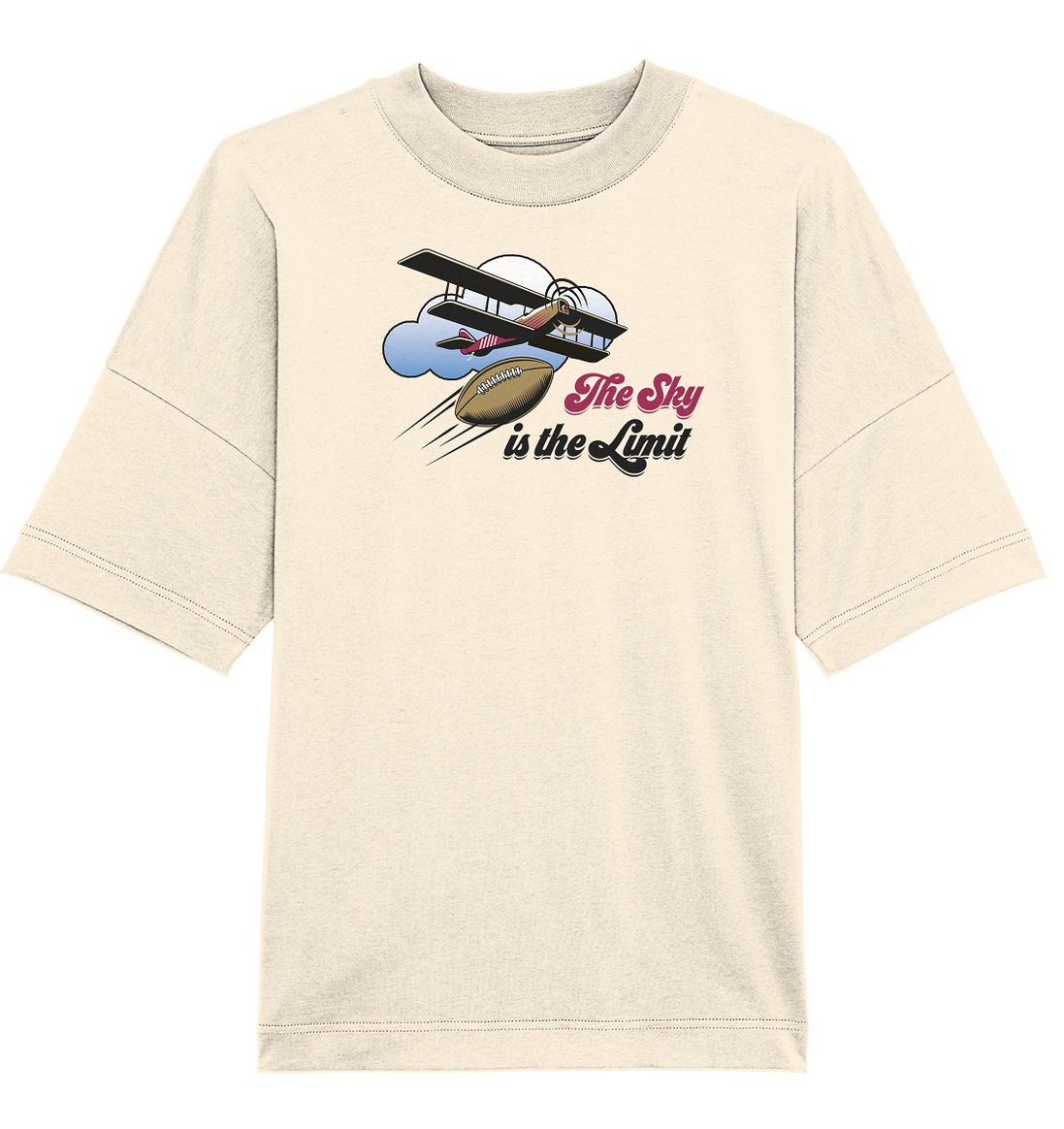 The Sky is the Limit - Organic Oversize Shirt