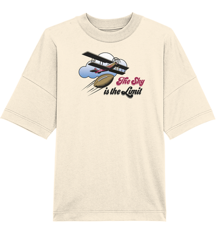 The Sky is the Limit - Organic Oversize Shirt