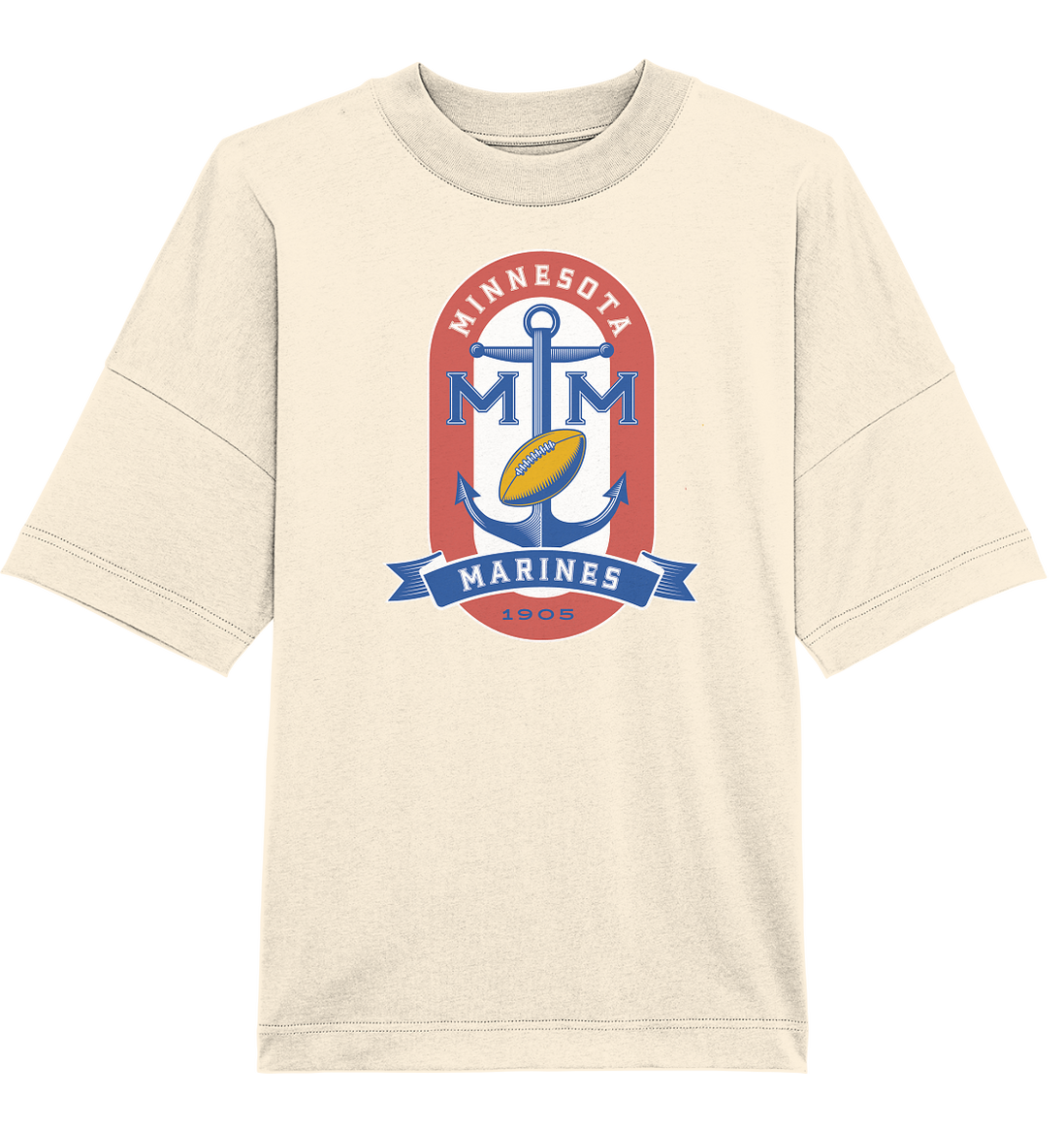 Minnesota Marines - Organic Oversized T-Shirt