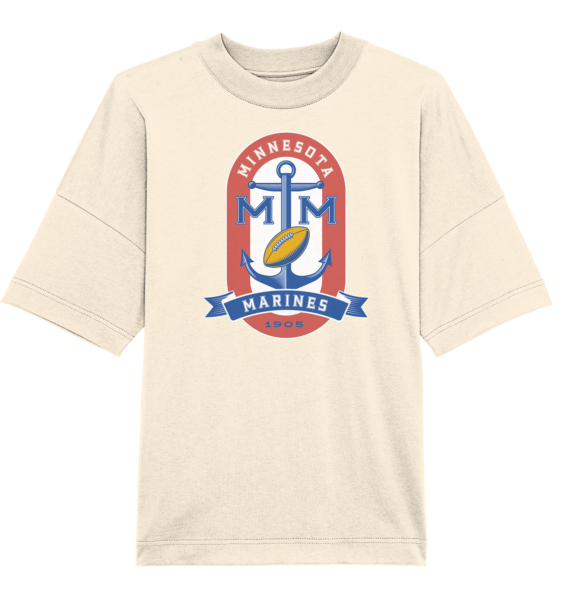 Minnesota Marines - Organic Oversized T-Shirt