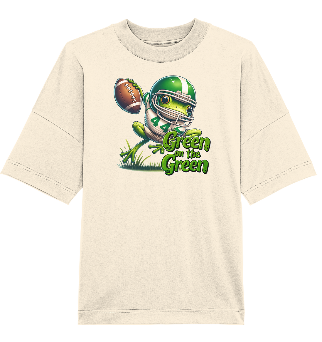 Green Frog - Organic Oversize Shirt