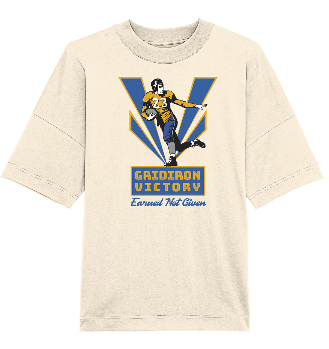 Gridiron Victory - Organic Oversize Shirt