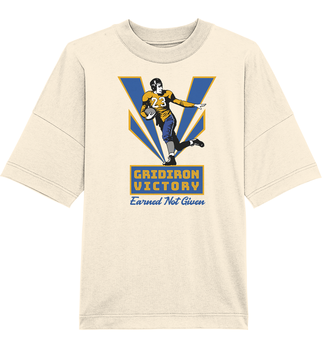 Gridiron Victory - Organic Oversize Shirt