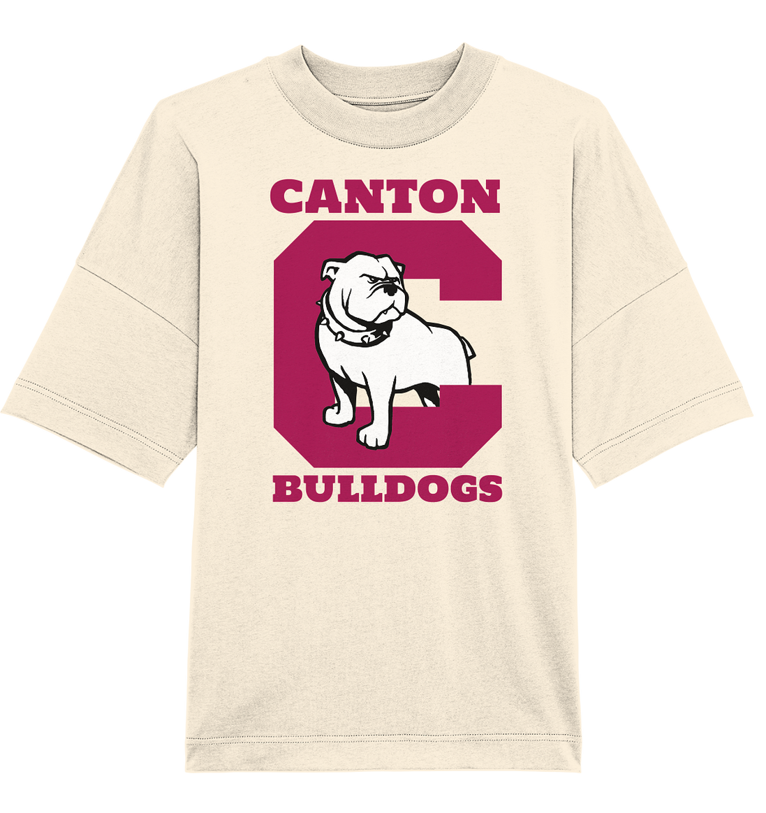 Canton Bulldogs - Organic Oversize Shirt