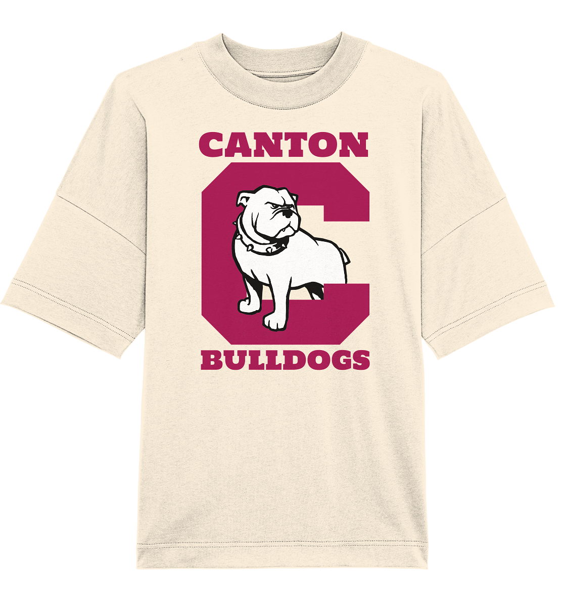 Canton Bulldogs - Organic Oversize Shirt