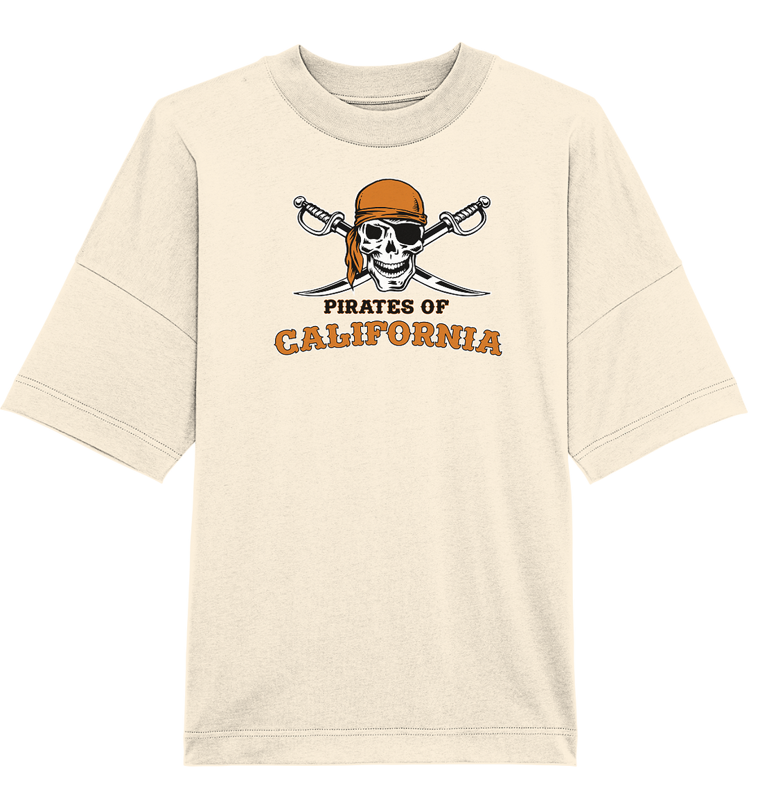 Pirates of California - Organic Oversize Shirt