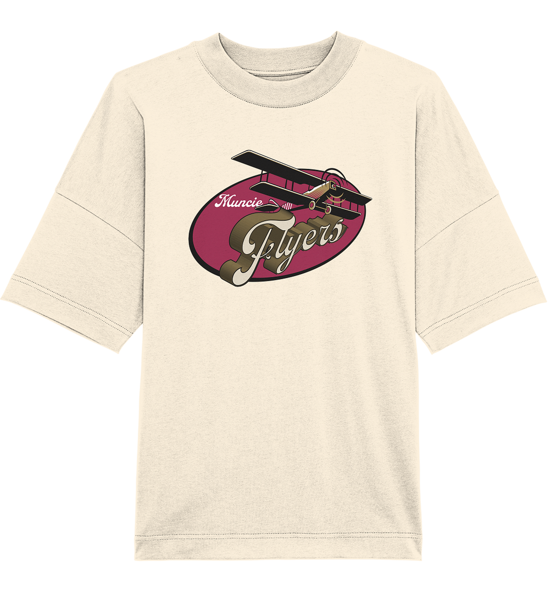 Muncie Flyers 2 - Organic Oversize Shirt