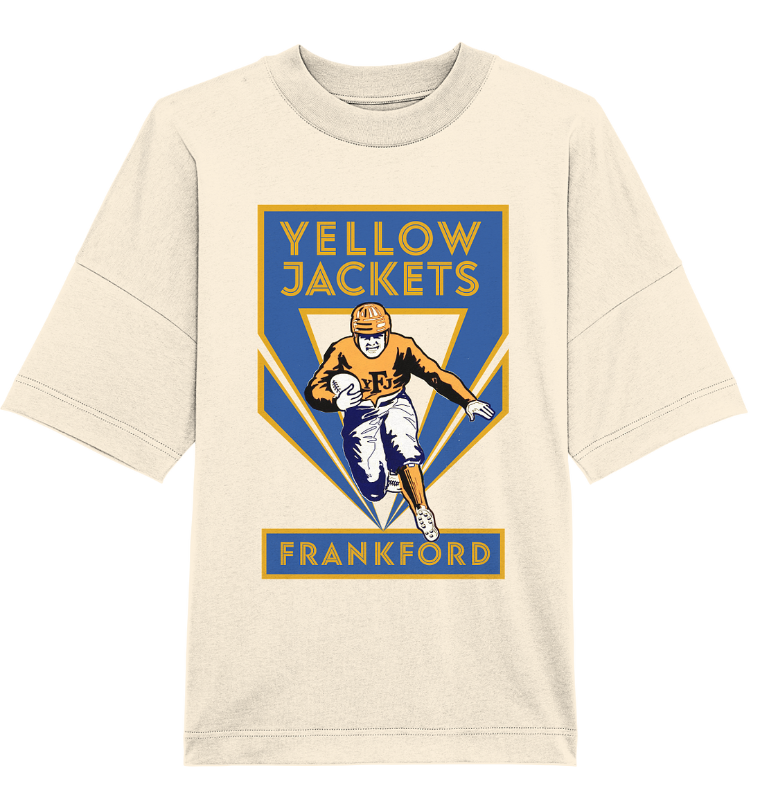Frankford Yellow Jackets 2 - Organic Oversize Shirt