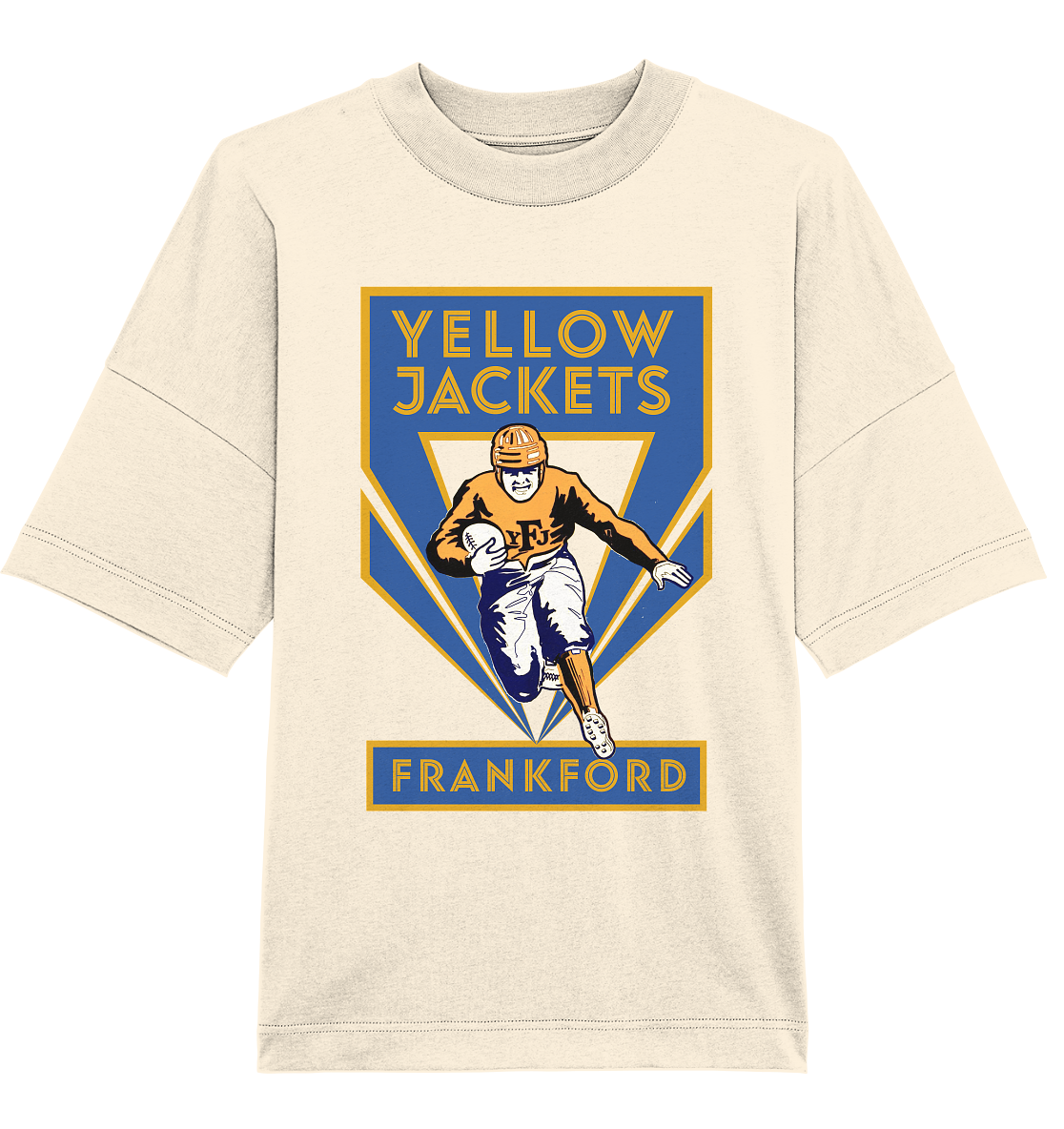 Frankford Yellow Jackets 2 - Organic Oversize Shirt