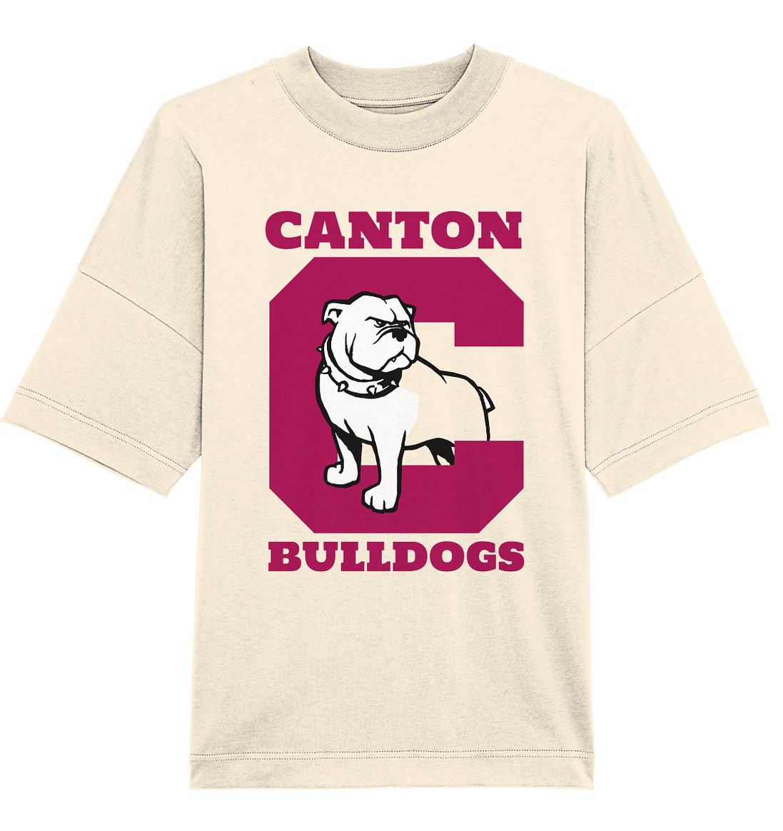 Canton Bulldogs 2 - Organic Oversize Shirt