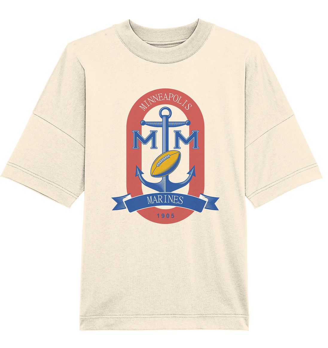 Minneapolis Marines 2 - Organic Oversize Shirt