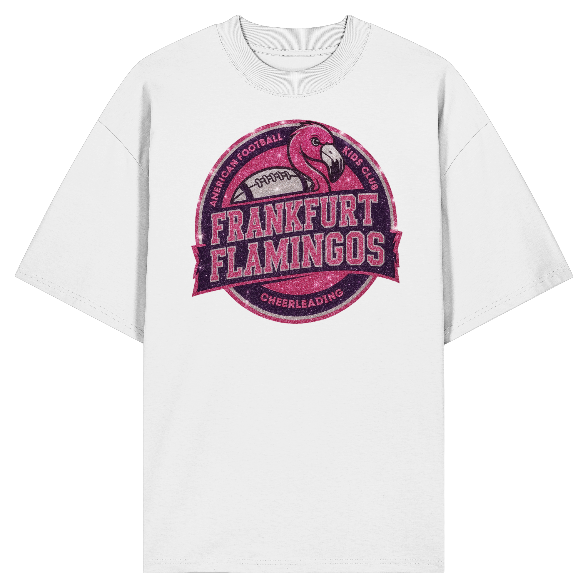 Frankfurt Flamingos - Organic Oversize Shirt
