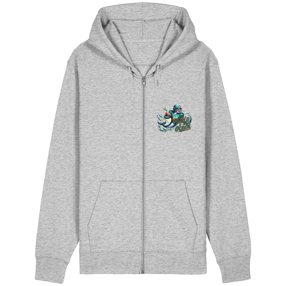 The Field is my Ocean - Organic Relaxed Zipper