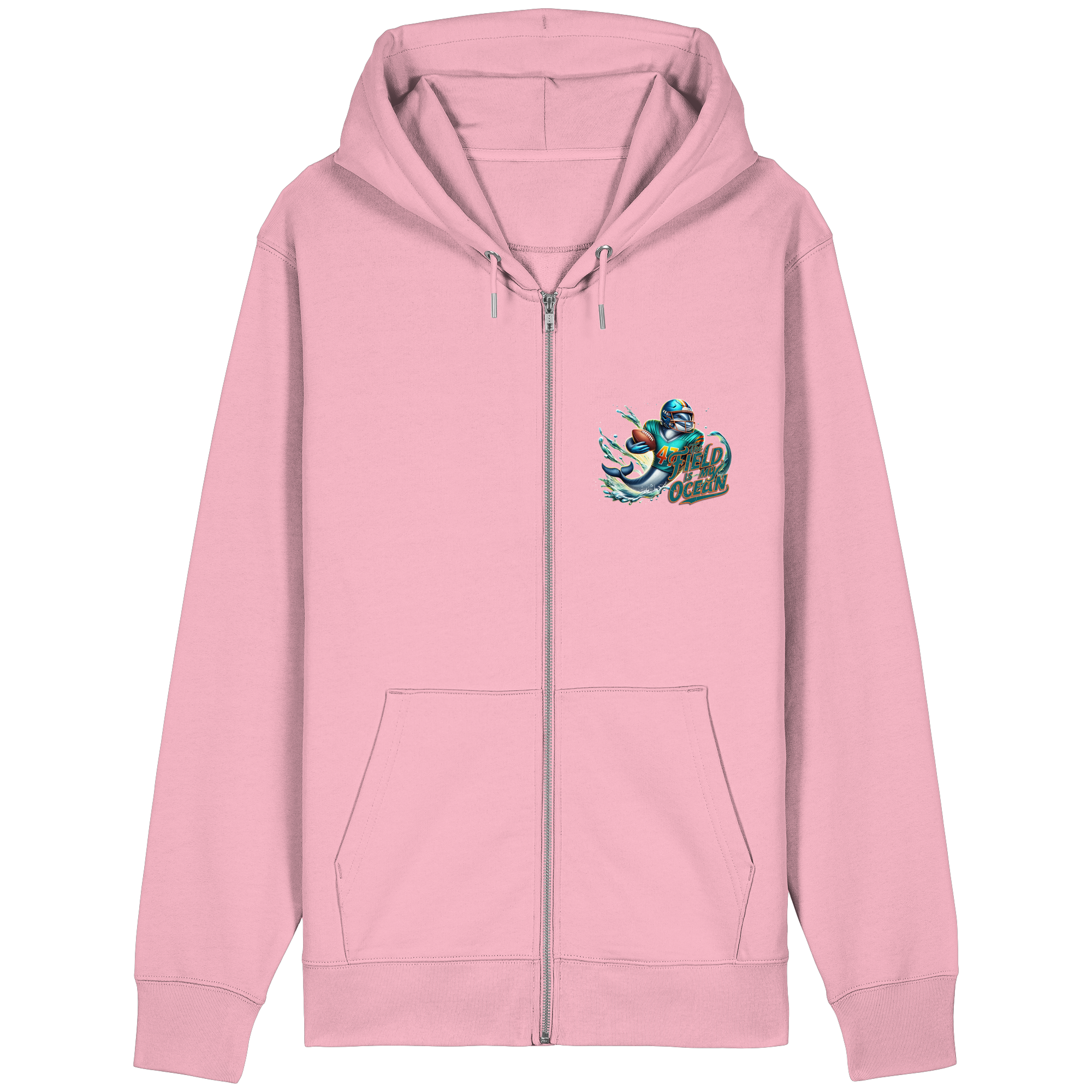 The Field is my Ocean - Organic Relaxed Zipper