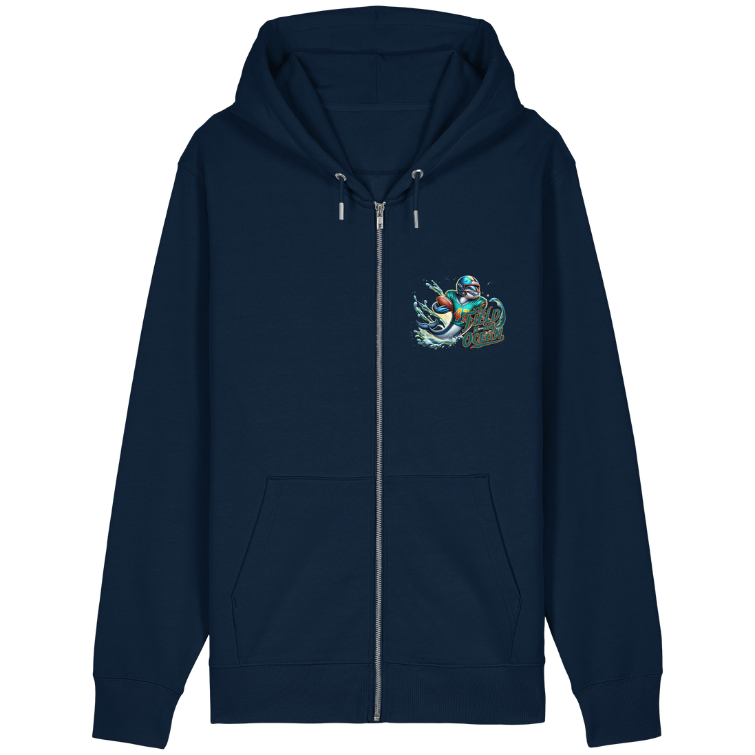 The Field is my Ocean - Organic Relaxed Zipper