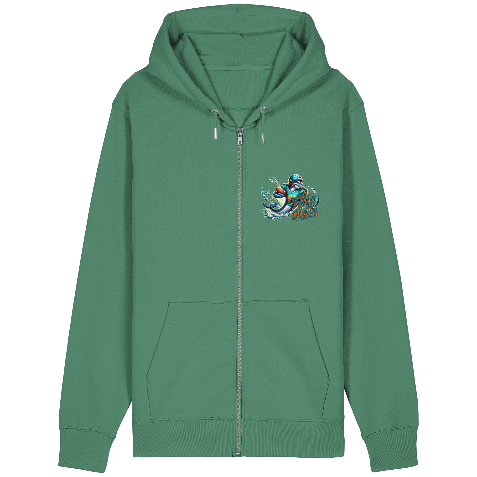 The Field is my Ocean - Organic Relaxed Zipper