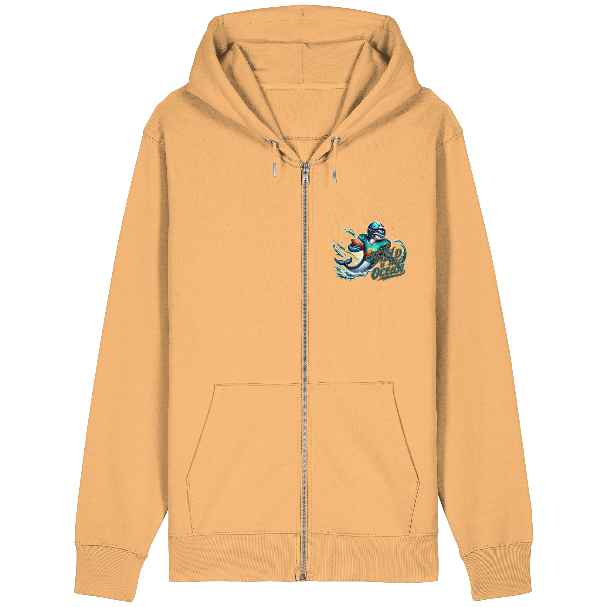 The Field is my Ocean - Organic Relaxed Zipper