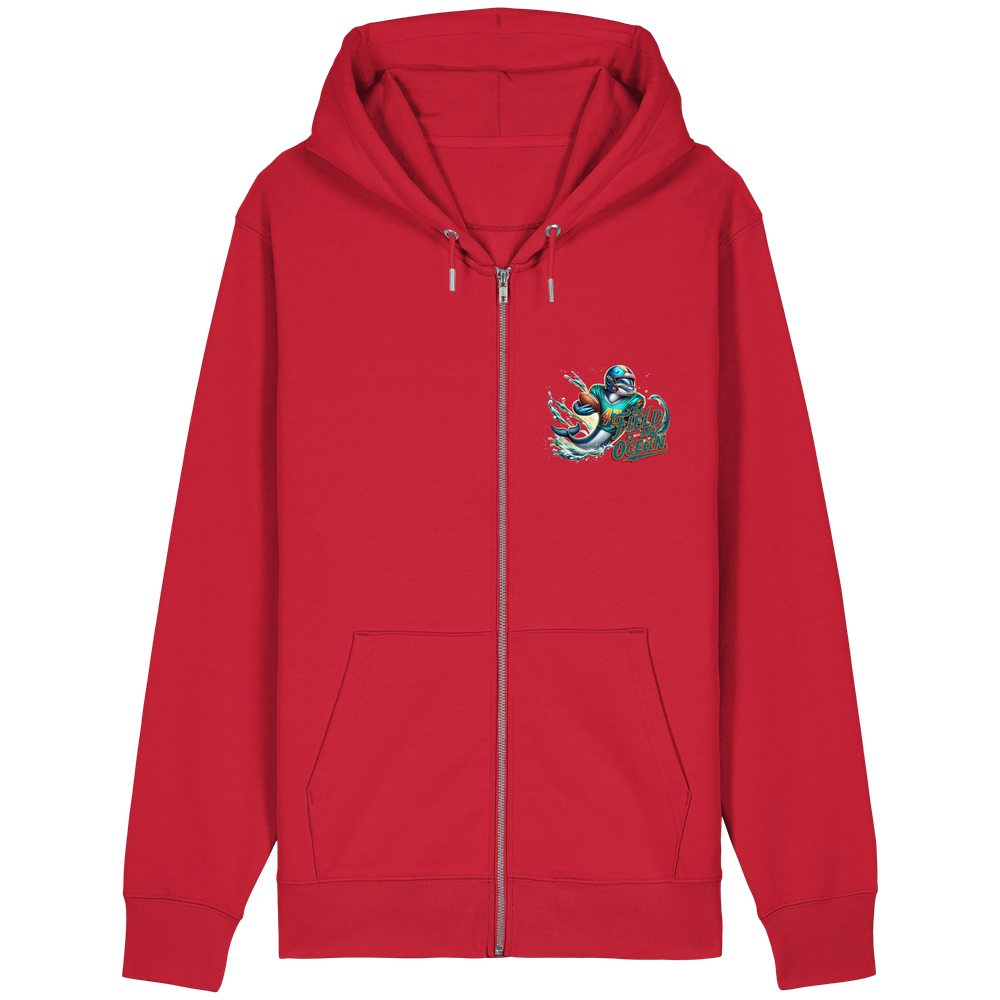 The Field is my Ocean - Organic Relaxed Zipper