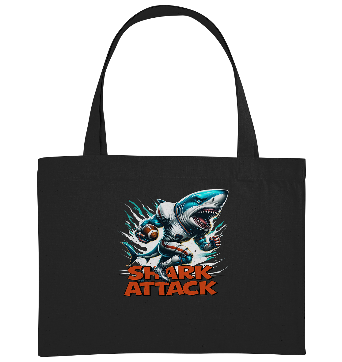 Shark Attack - Organic Shopping-Bag