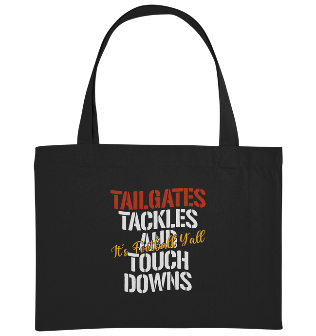 Tailgate Tackles - Organic Shopping-Bag