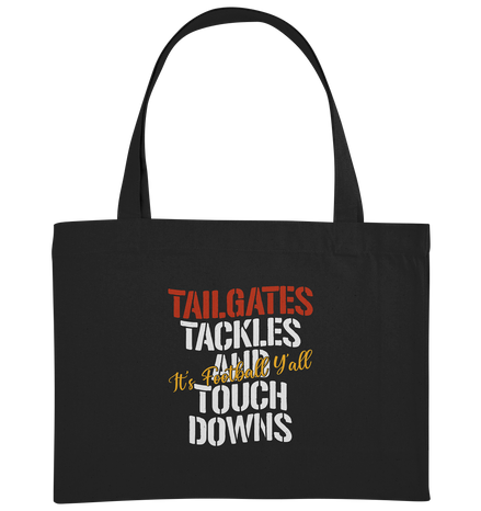 Tailgate Tackles - Organic Shopping-Bag
