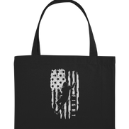USA Flag Fight - Organic Shopping-Bag