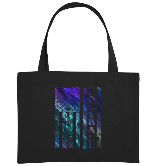 USA Football Flag  - Organic Shopping-Bag