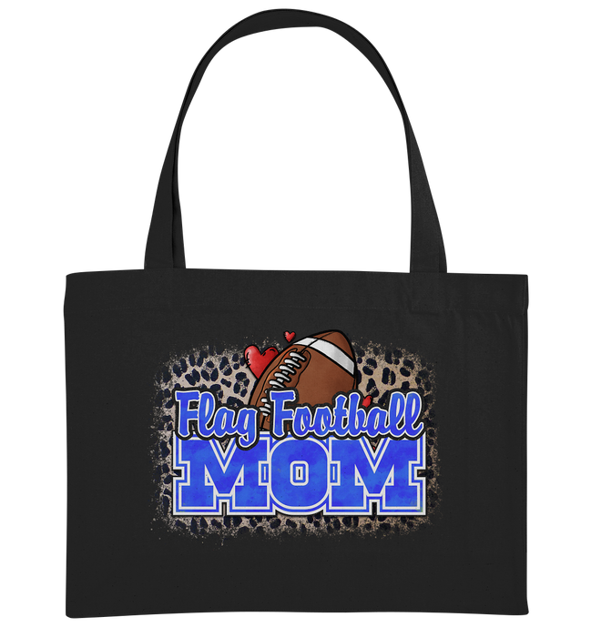 Flag Football Mom - Organic Shopping Bag