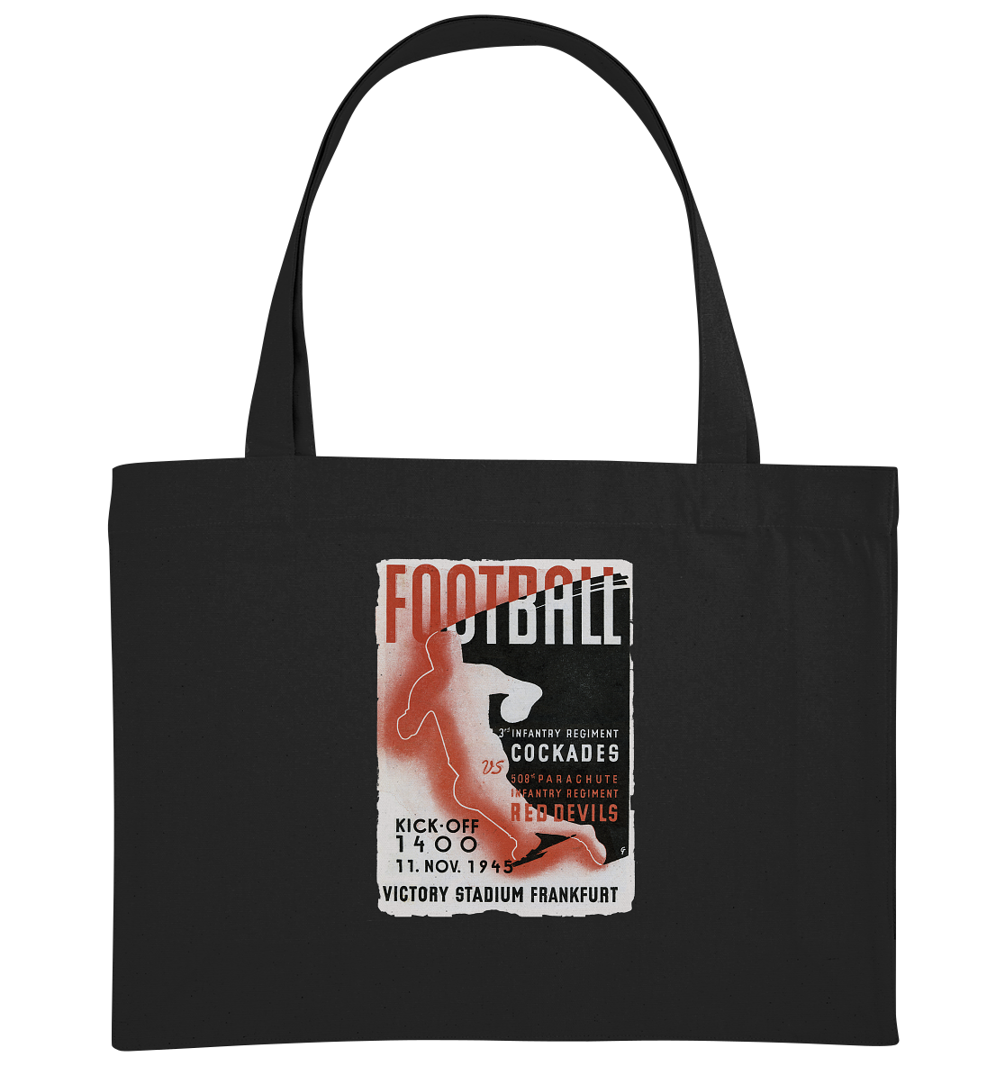 Red Devils Frankfurt 1945 - Organic Shopping-Bag