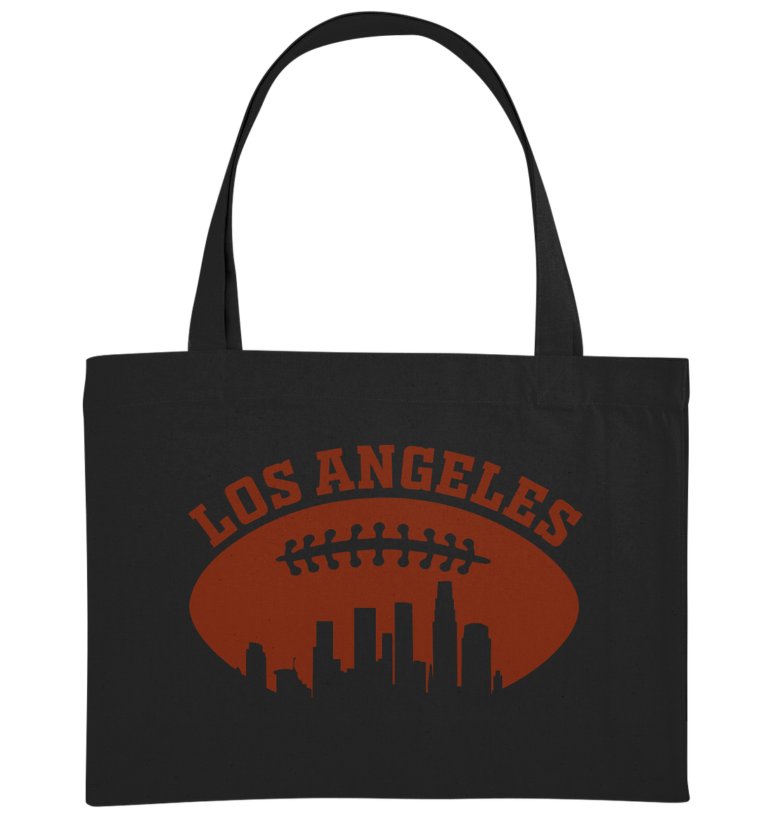 Los Angeles Football Silhouette - Organic Shopping-Bag