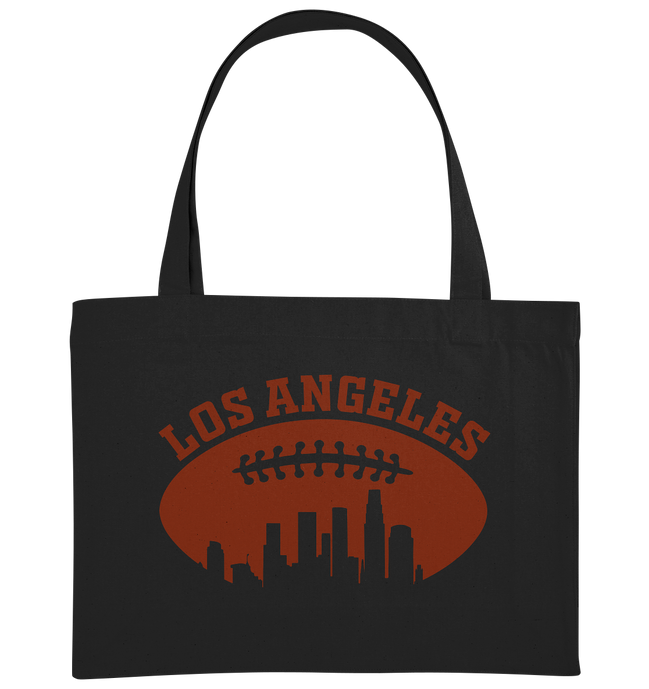 Los Angeles Football Silhouette - Organic Shopping-Bag