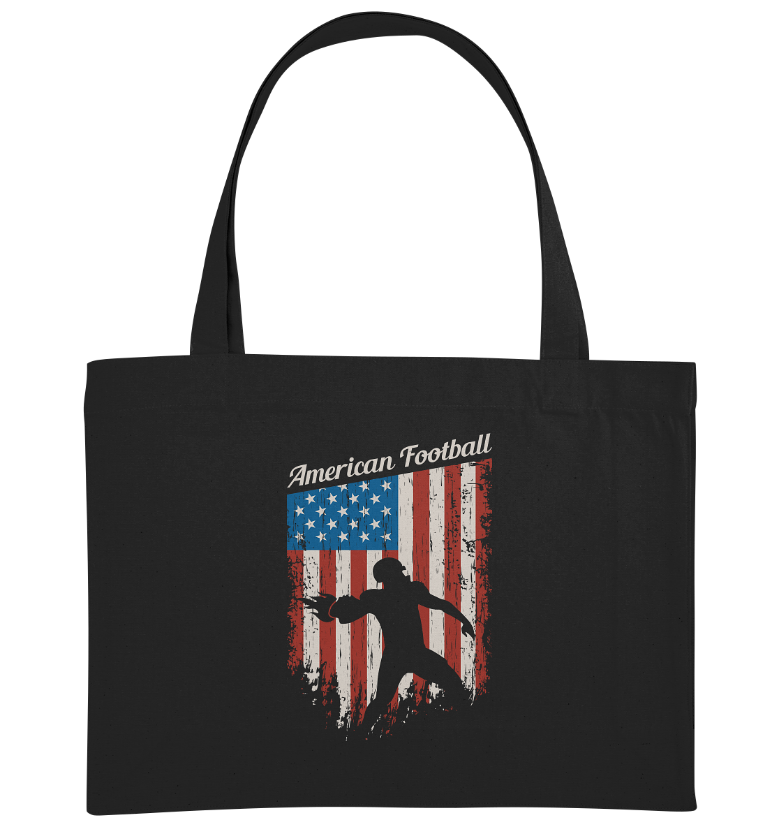 American Football Banner - Organic Shopping-Bag