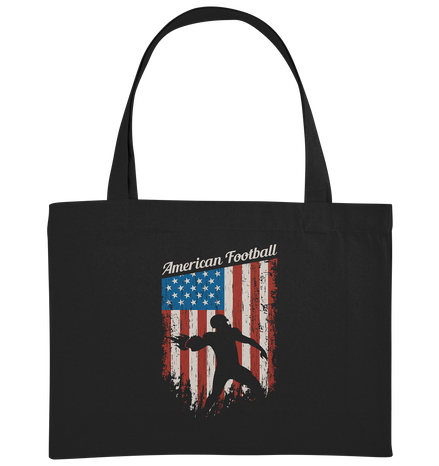 American Football Banner - Organic Shopping-Bag