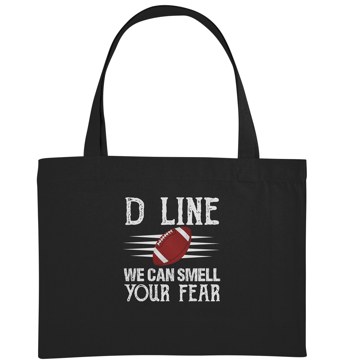 D Line Fear - Organic Shopping-Bag