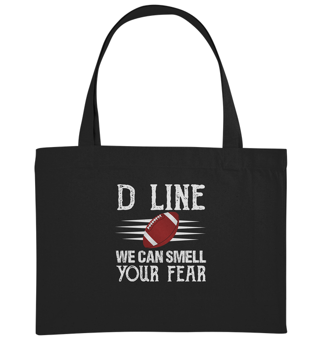 D Line Fear - Organic Shopping-Bag