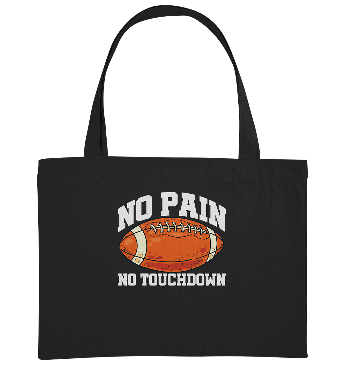 No Pain No Gain - Organic Shopping-Bag