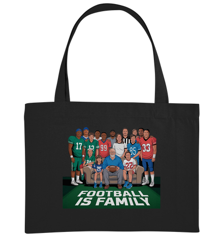 Football is Family - Organic Shopping Bag