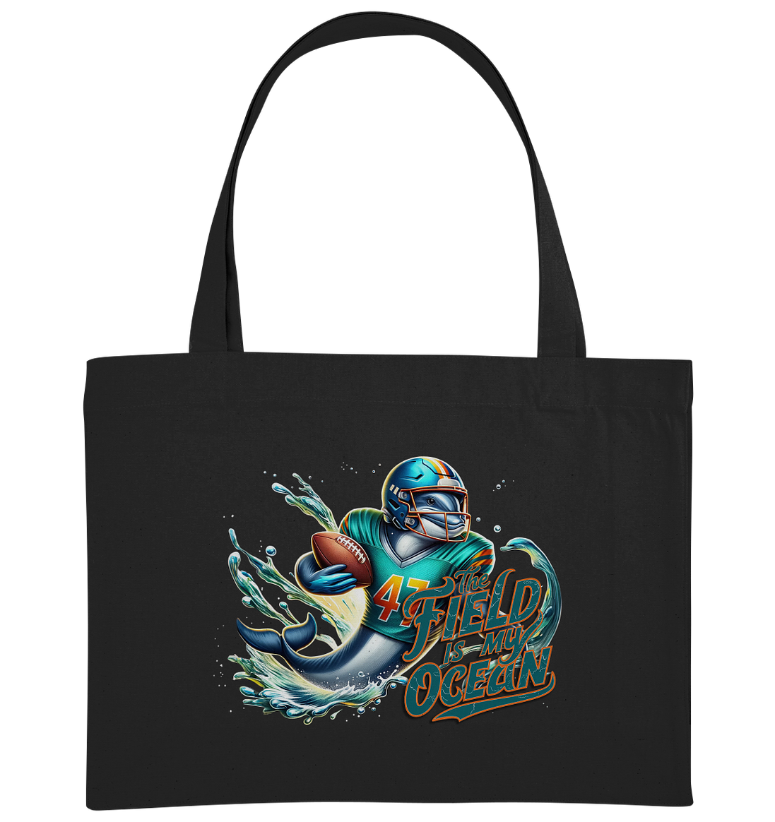 Dolphin - Organic Shopping Bag