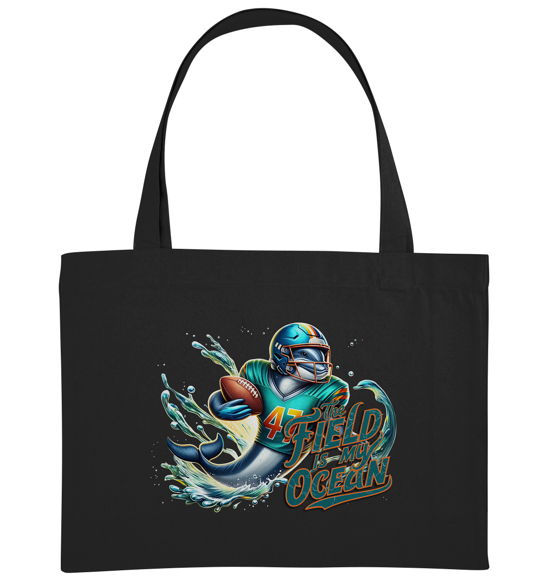 Dolphin - Organic Shopping Bag