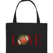 Football Love - Organic Shopping-Bag