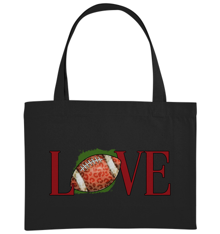 Football Love - Organic Shopping Bag