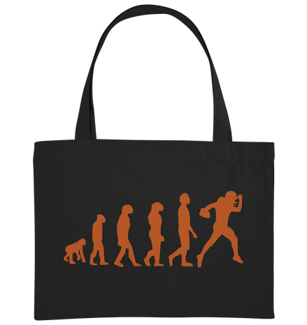 American Football Evolution - Organic Shopping-Bag