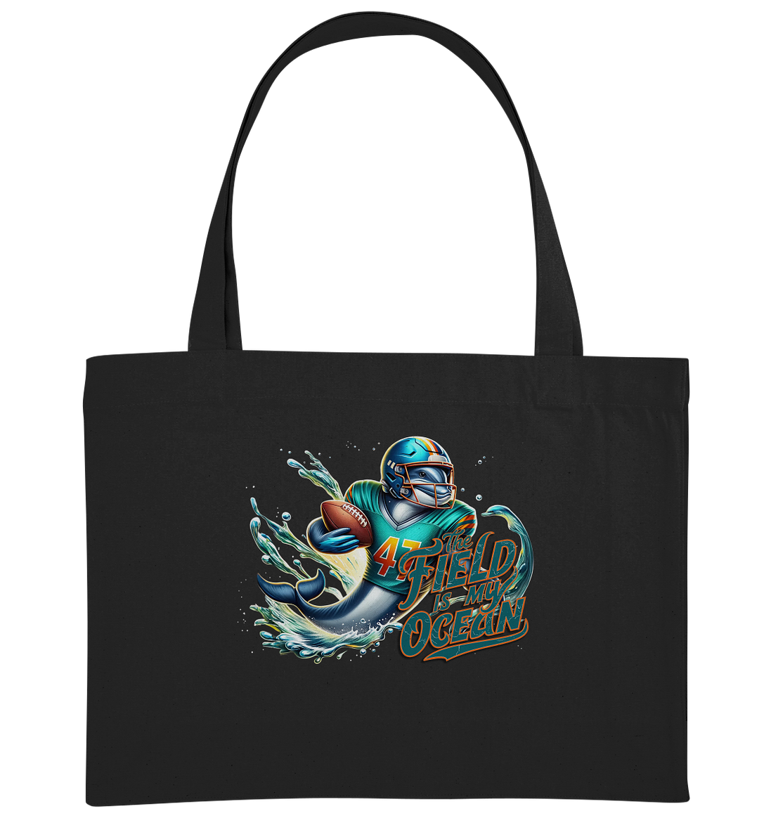 The Field is my Ocean - Organic Shopping Bag