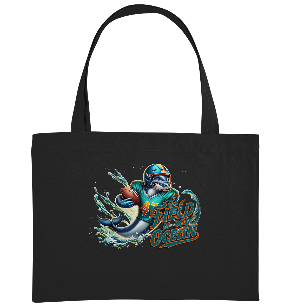 The Field is my Ocean - Organic Shopping Bag