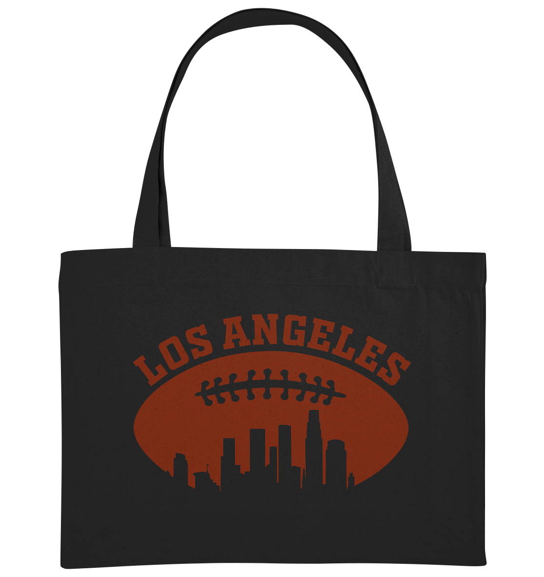 Los Angeles Football Silhouette - Organic Shopping-Bag